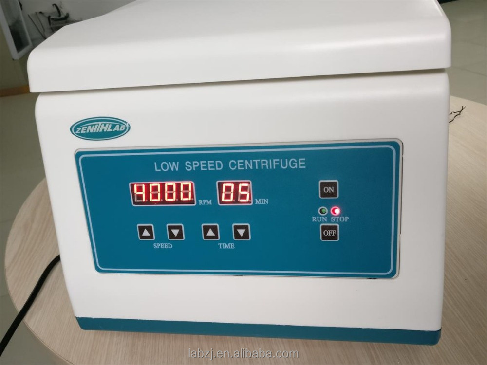 low speed lab prp centrifuge swing out rotor centrifuge machine