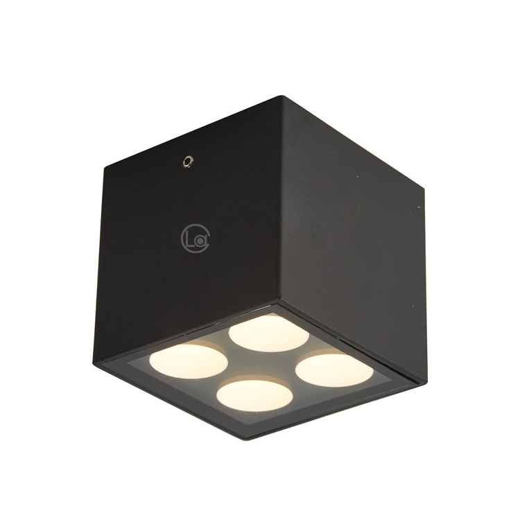 Hot Selling Aluminum Led Downlight Outdoor IP65 Waterproof Square Surface Mounted Ceiling Light