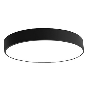 Modern Surface Mounted Bedroom Living Room Home Lighting Round Pink Black Led Ceiling Light