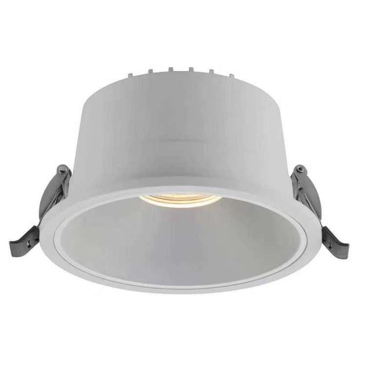 White color diecast aluminum ceiling ip44 3w 24w housing smart cob recessed led Round Cob Led Downlight