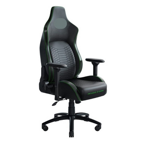 Gaming Chair: Ergonomic Lumbar Support System - Multi-Layered Synthetic Leather - High Density Foam Cushions