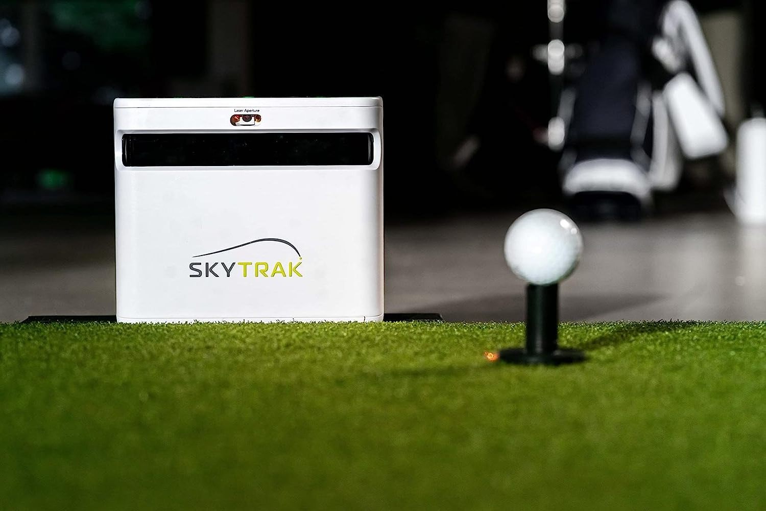 SkyTrak+ Launch Monitor and Golf Simulator - Tour-Level Golf Analysis with Dual Doppler Radar, Enhanced Camera