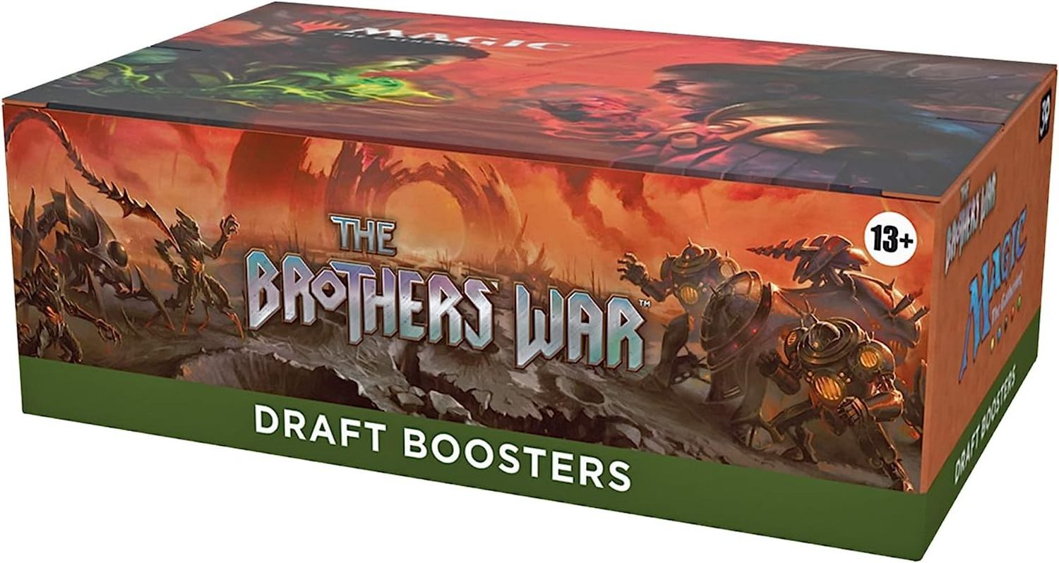 Playing Card The Gathering The Brothers War Draft Booster Box | 36 Packs (540 Playing Cards)