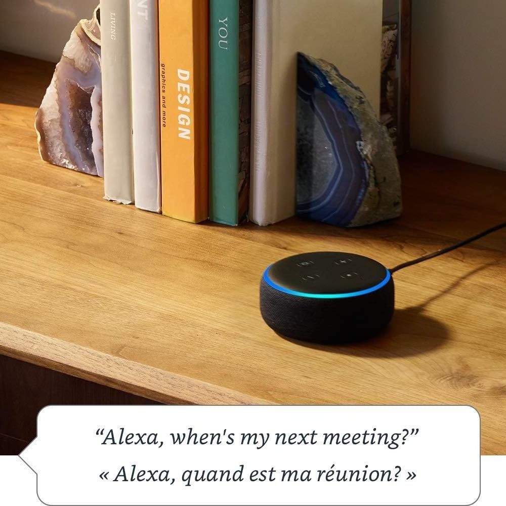 Echo Dot (3rd gen) - Smart speaker with Alexa Special Edition - Charcoal