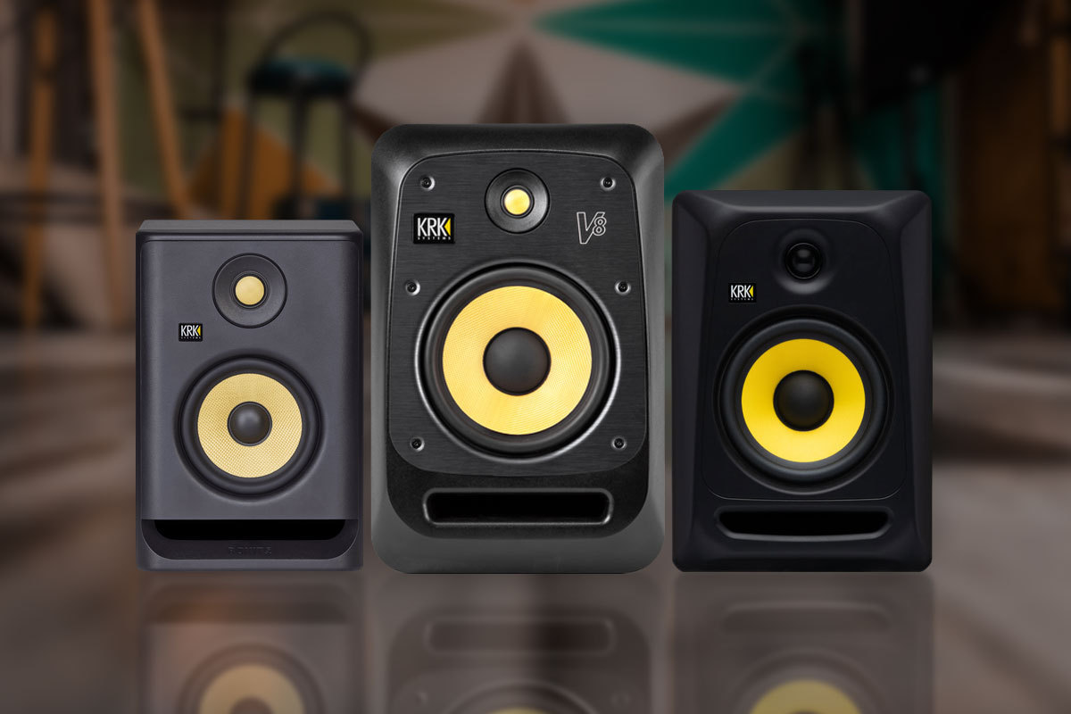 KRK Rokit 7 G4 Studio Monitor Speaker Bundle - Pair