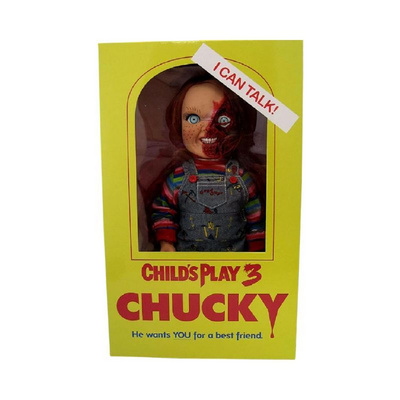 Child's Play 3: Talking Pizza Face Chucky Good Guys Doll Multicolor