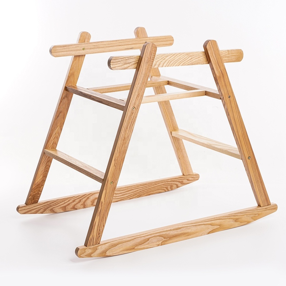 Available high quality wooden swing sleep rocking stand, kid's furniture, baby nest, made in Vietnam