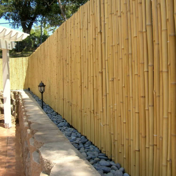 Wholesaler best selling durable bamboo fences Natural Bamboo Fencing Garden Screen Rolled Wood Fence Panel made in Vietnam