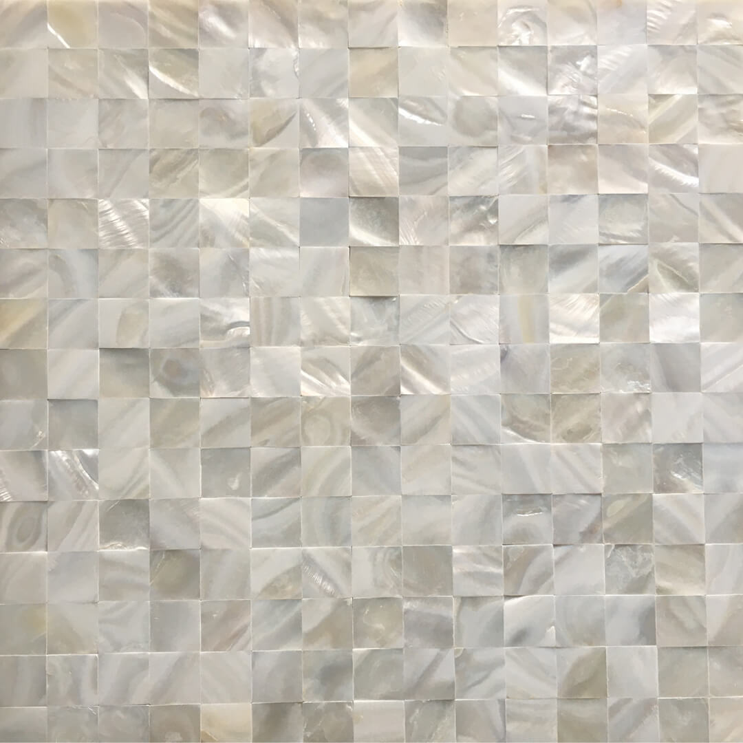 High end delicate handcrafted MOP wall art Handmade White Mother of Pearl Mosaic Tile for Bathroom Kitchen Shower