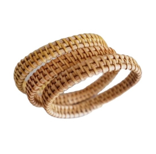 Wholesaler New Arrival Designer Women fashion handwoven rattan Bracelet Handmade Accessories gift for her valentine gift