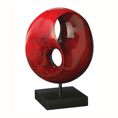 High quality best selling modern Red Tubular Sculpture from Vietnam