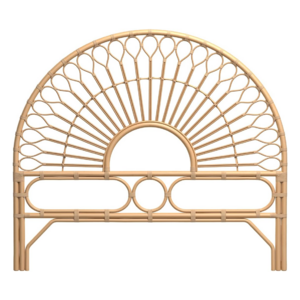 Handmade natural rattan headboard bed decoration Bohemian Chic Inspiration wholesale cheap price from Vietnam