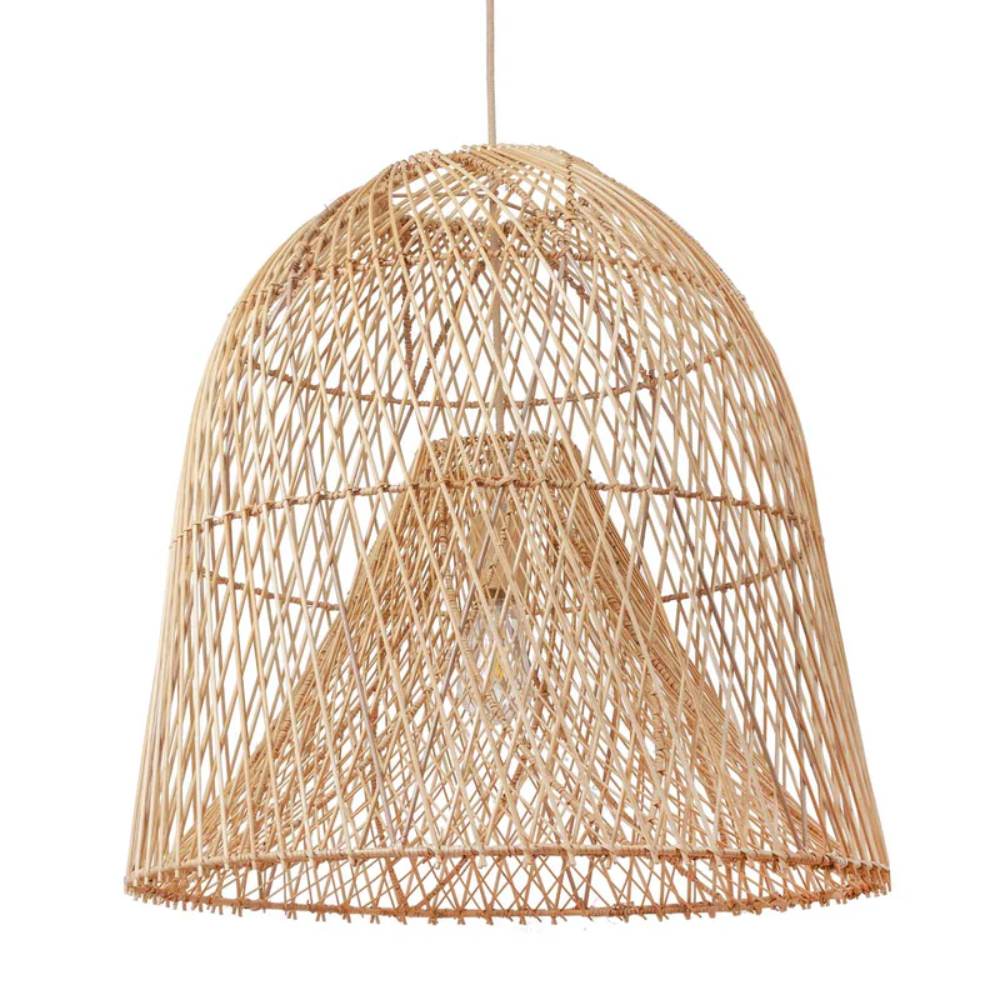 Handcrafted Rattan Pendant Light Eco-friendly Wicker Rattan Lampshade Boho Kitchen Bedroom Decor Wholesale from Vietam