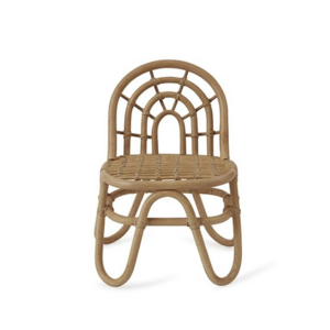 Super sale natural eco-friendly hand wicker rattan chair for kids high quality kids furniture from Vietnam