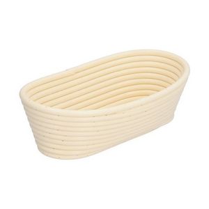 High quality cheap price natural rattan oval bread proving basket with fabric liners for home bakers made in Vietnam