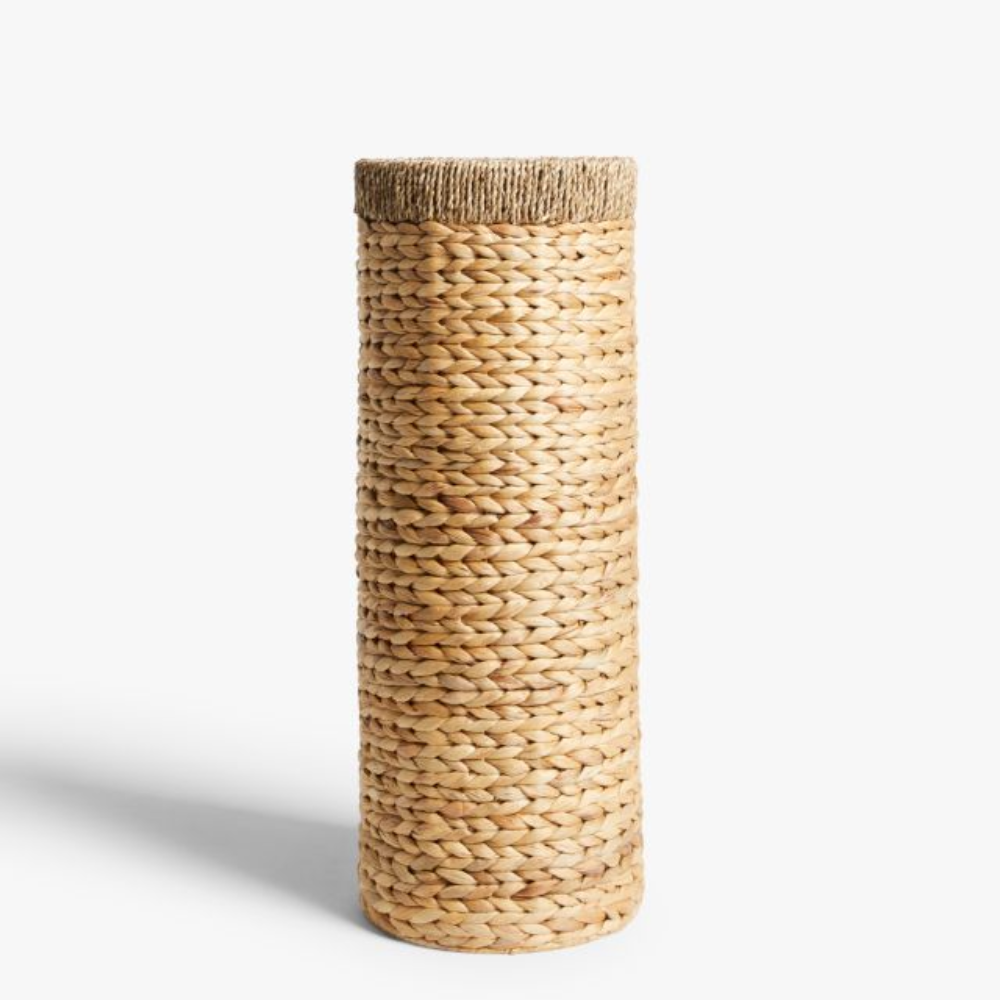 Cheap price eco-friendly water hyacinth umbrella stand storage basket for entry handwoven wholesale from Vietnam