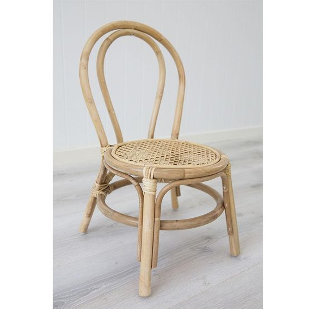 Super sale natural eco-friendly hand wicker rattan chair for kids high quality kids furniture from Vietnam