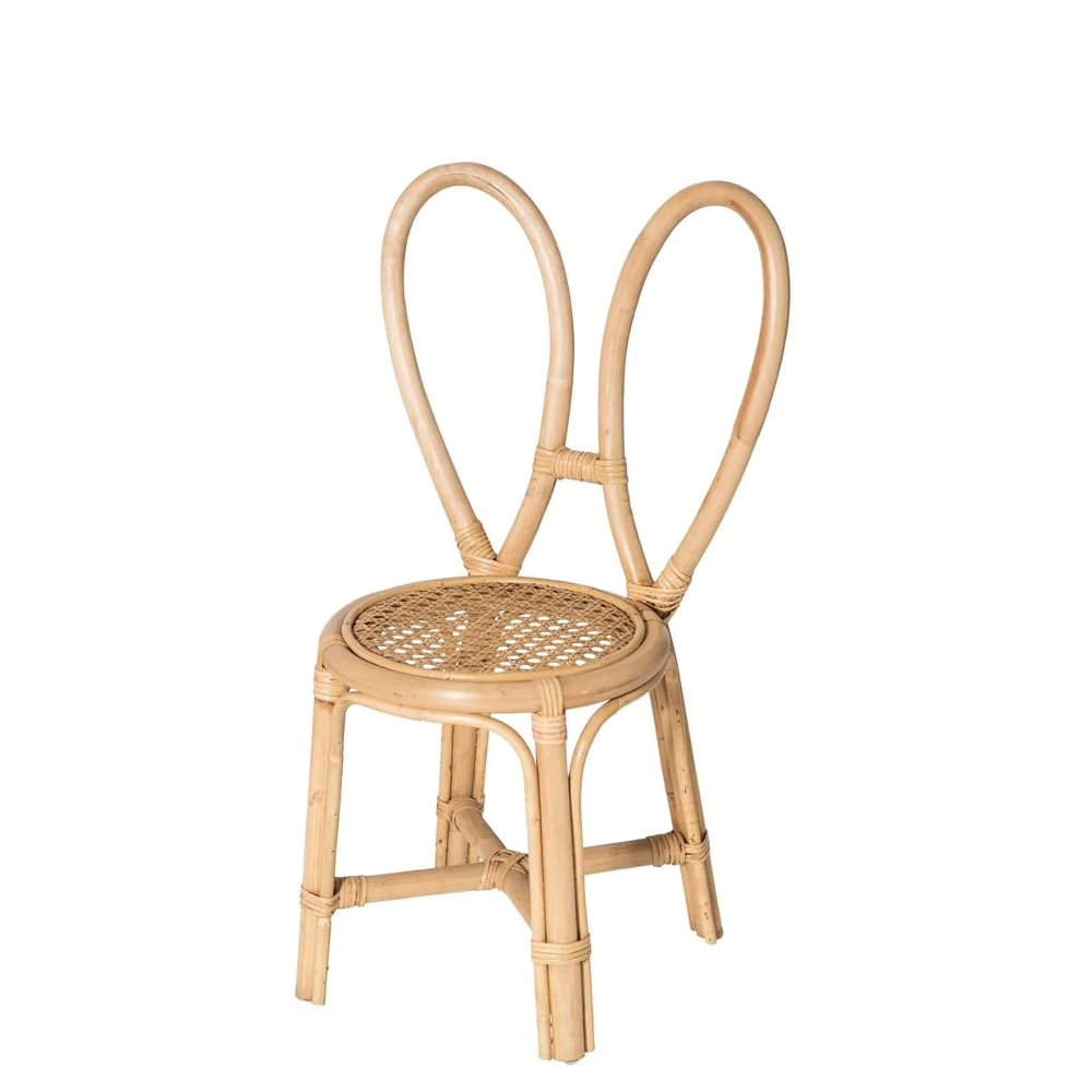 Super sale natural eco-friendly hand wicker rattan chair for kids high quality kids furniture from Vietnam