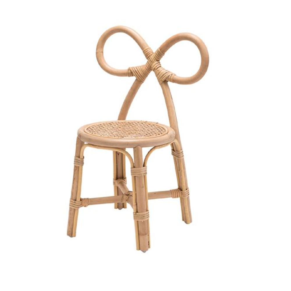 Super sale natural eco-friendly hand wicker rattan chair for kids high quality kids furniture from Vietnam