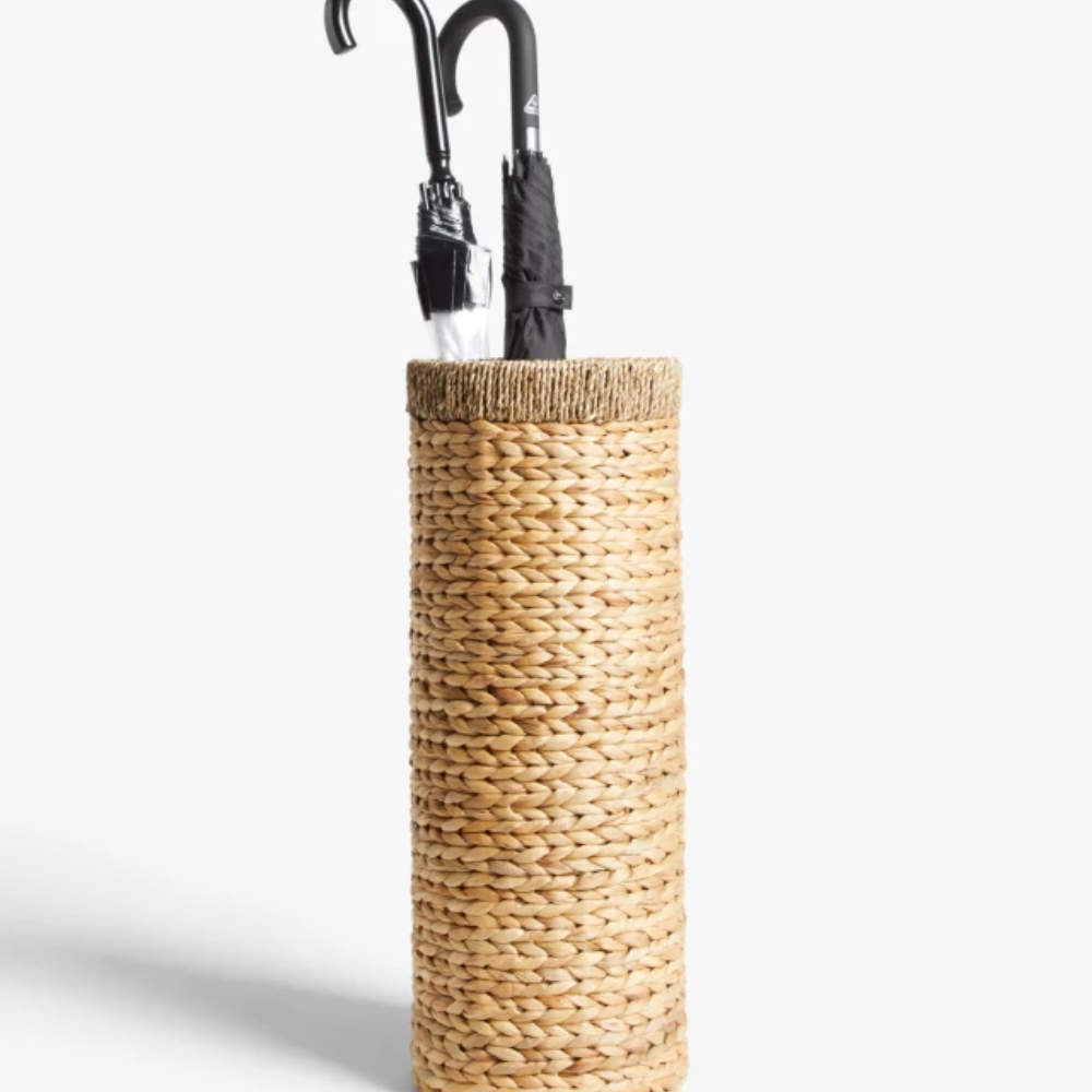 Cheap price eco-friendly water hyacinth umbrella stand storage basket for entry handwoven wholesale from Vietnam