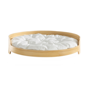 New design eco-friendly spun bamboo bed for dog and cat pet bed with soft cushion wholesales from Vietnam