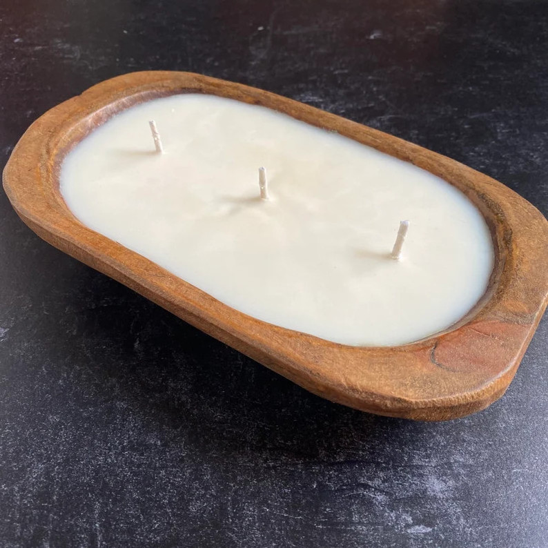 High quality Eco - friendly best selling wholesales dough bowl candle for home decor from Viet Nam