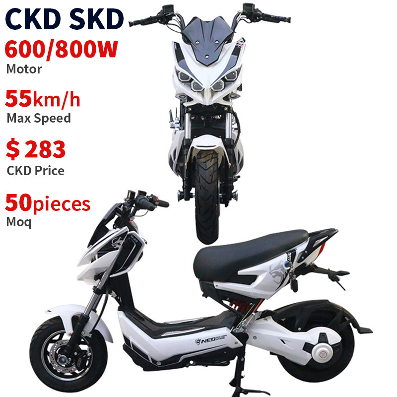 China electric moped two wheel electric scooter 600w 800w electric motorcycle company