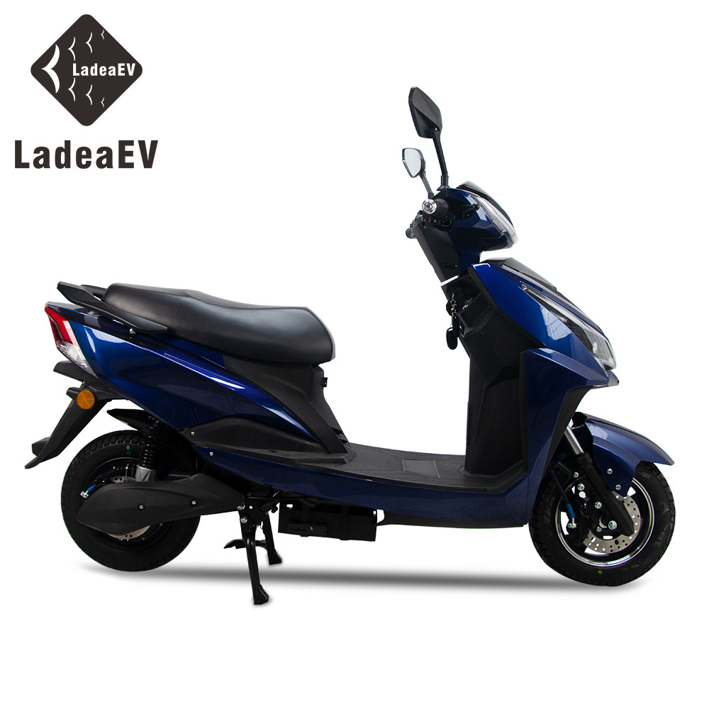 India best selling 600/800W electric racing motorcycle SKD 2 wheel sport electric scooter