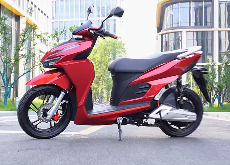 CKD 14inch 1300W 1600W electric pedal moped two wheels electric scooter motorcycles for adults