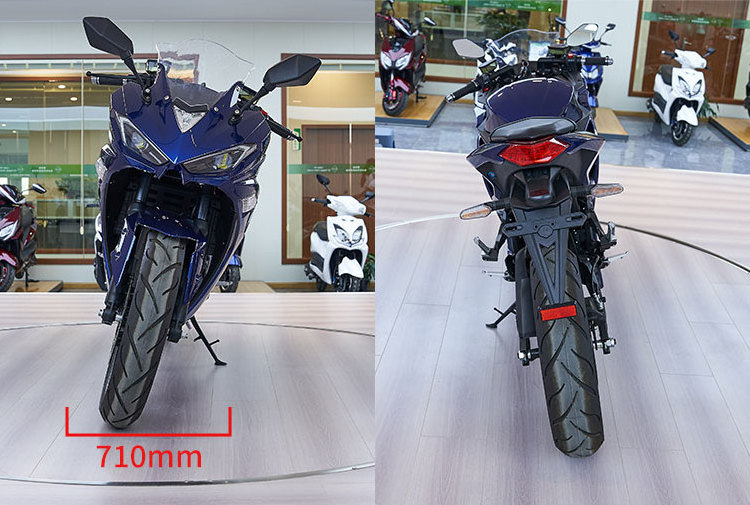 2024 best selling 17inch 72V electric motorcycle 90KM/H max speed electric racing motorcycle