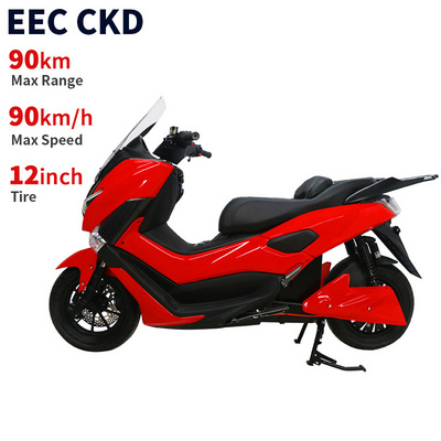 2700W 12 inch 90km/h max speed 90km range 2 wheels adult fast sport racing converted electric motorcycle