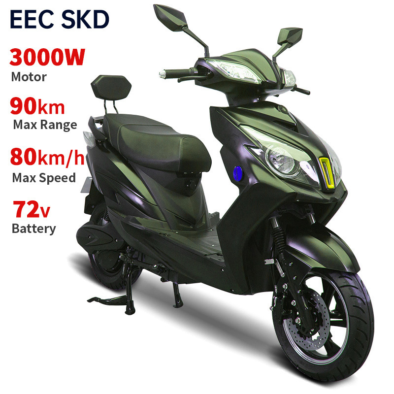 Wholesale 90KM long range electric scooter 3000W pedal electric motorcycle