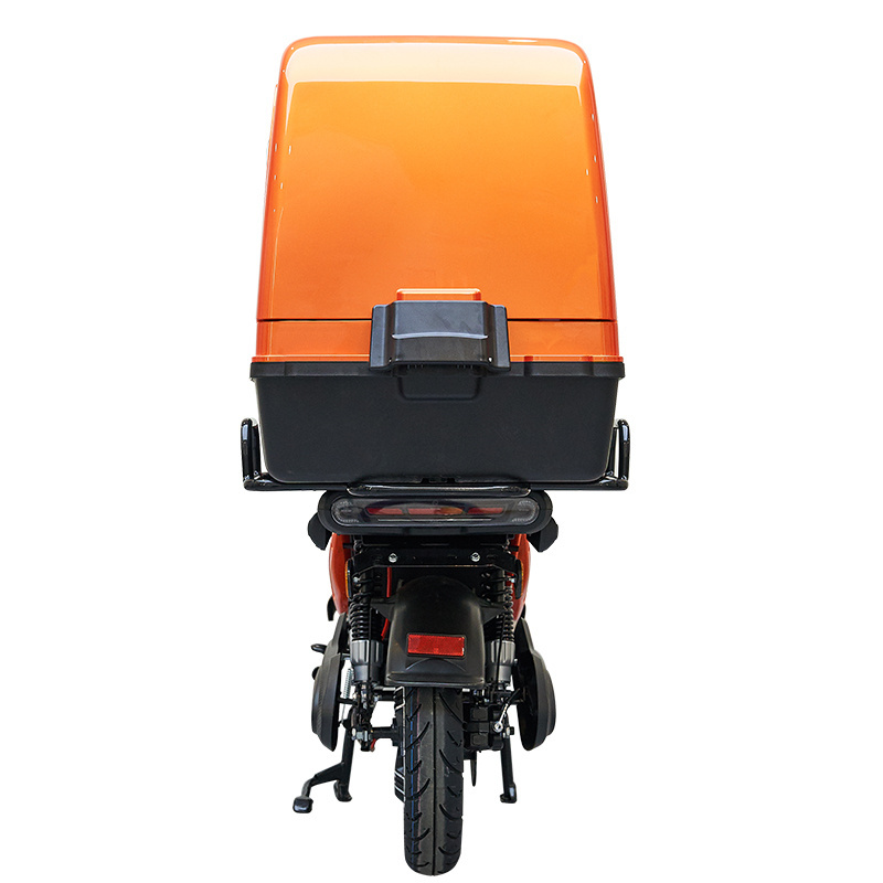 OEM/ODM 50-60km/h speed 50-70km range large storage box electric scooter moped for food delivery and package