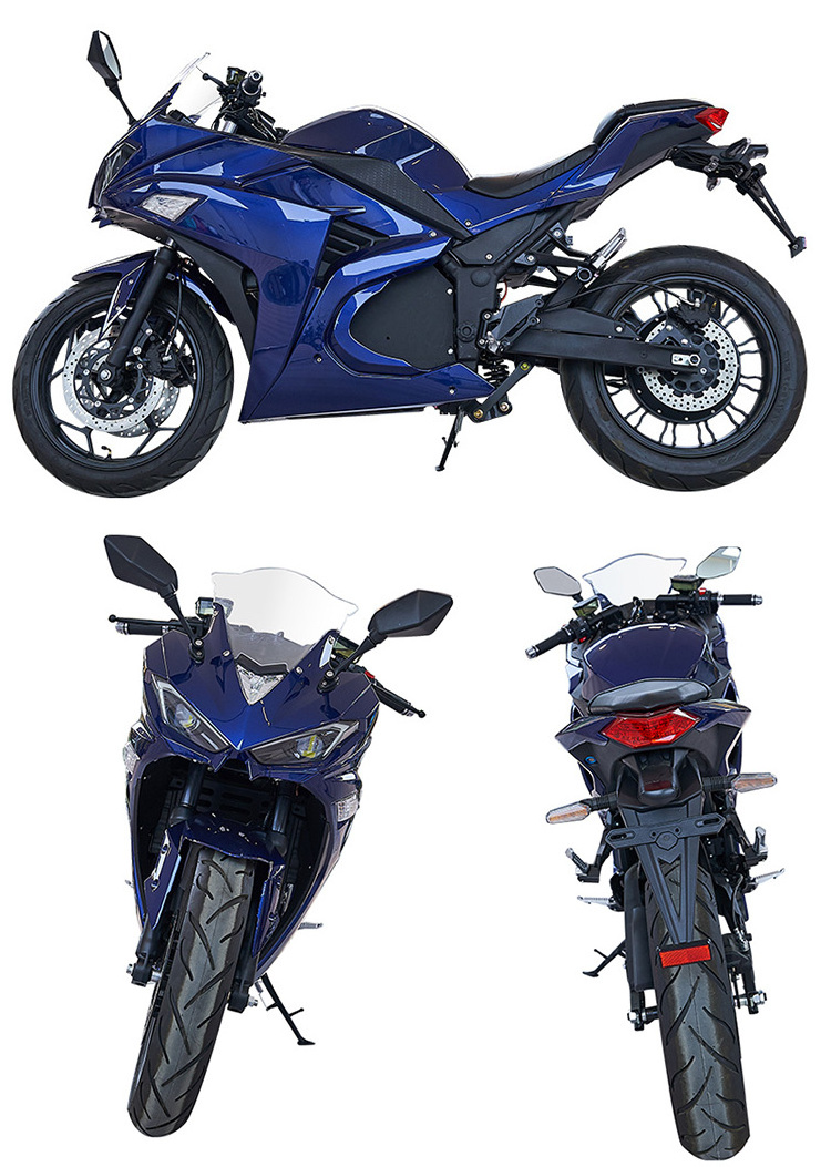 17inch chopper style motorcycle adult electric 2700W 100km/h speed 90KM long range electric sportbike motorcycle