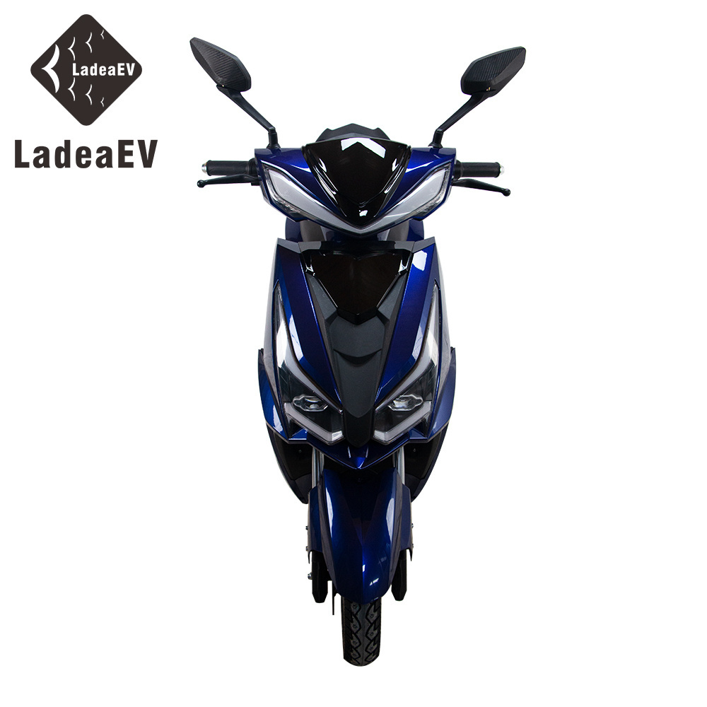 LadeaEV 1000-1500w e moped two wheel electric adult motorcycle wholesale electric scooter