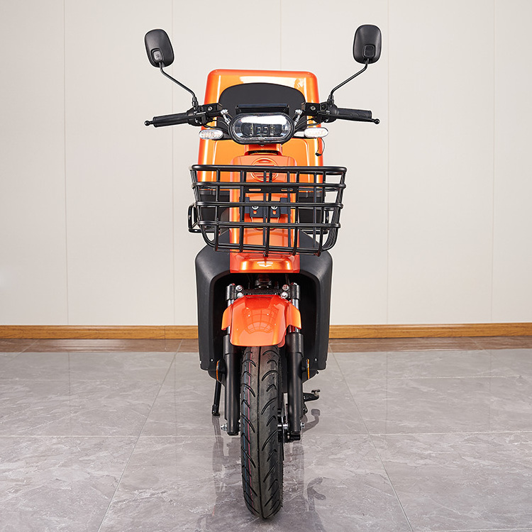 OEM/ODM 50-60km/h speed 50-70km range large storage box electric scooter moped for food delivery and package