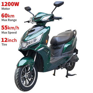 Wuxi factory price electric motorcycle 12inch 1200w electric pedal moped