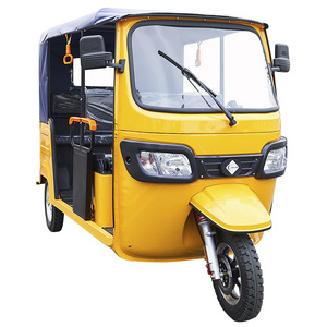 CKD CBU 2000W/3000W power 45-60km/h speed 90-135km long range electric taxi 7 seats tricycle for adult