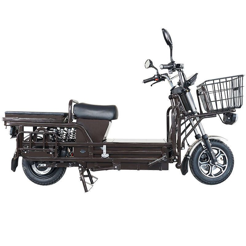 CKD SKD electric cargo moped scooter pedals 900W/1000W 40-50km/h speed 50-70km range electric cargo bike for sale