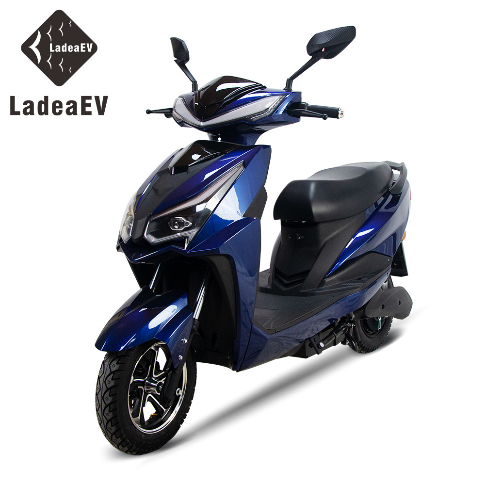 LadeaEV 1000-1500w e moped two wheel electric adult motorcycle wholesale electric scooter