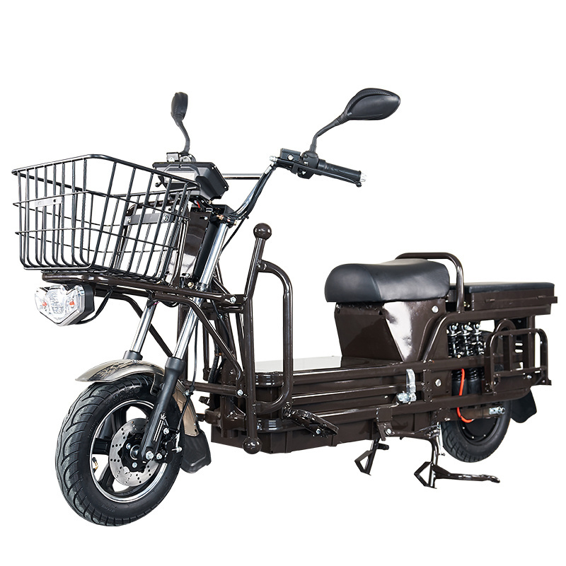 CKD SKD electric cargo moped scooter pedals 900W/1000W 40-50km/h speed 50-70km range electric cargo bike for sale