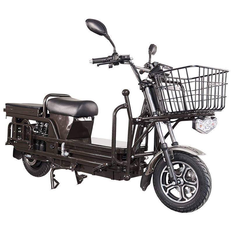 CKD SKD electric cargo moped scooter pedals 900W/1000W 40-50km/h speed 50-70km range electric cargo bike for sale