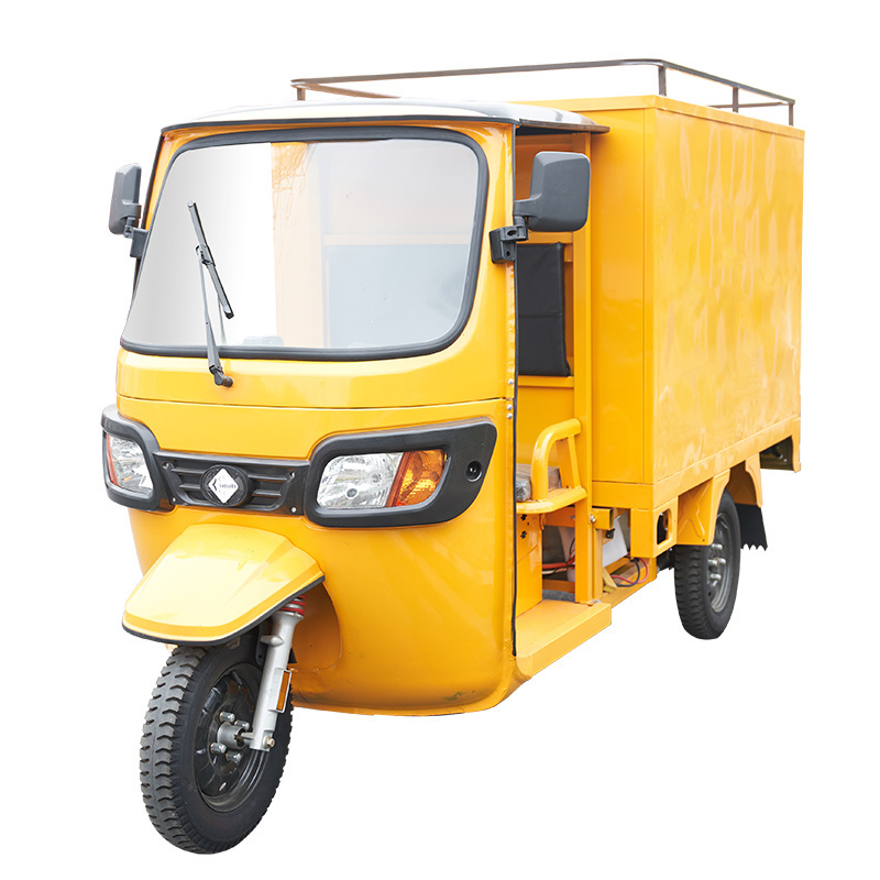 CKD CBU 2000W power 45km/h speed 135km endurance 580kg max load express delivery 3 wheels electric tricycle for cargo