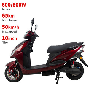 CKD EEC 10 inch 600W/800W 40-50km/h speed 45-65km range 2 wheel electric scooter adult electric motorcycle