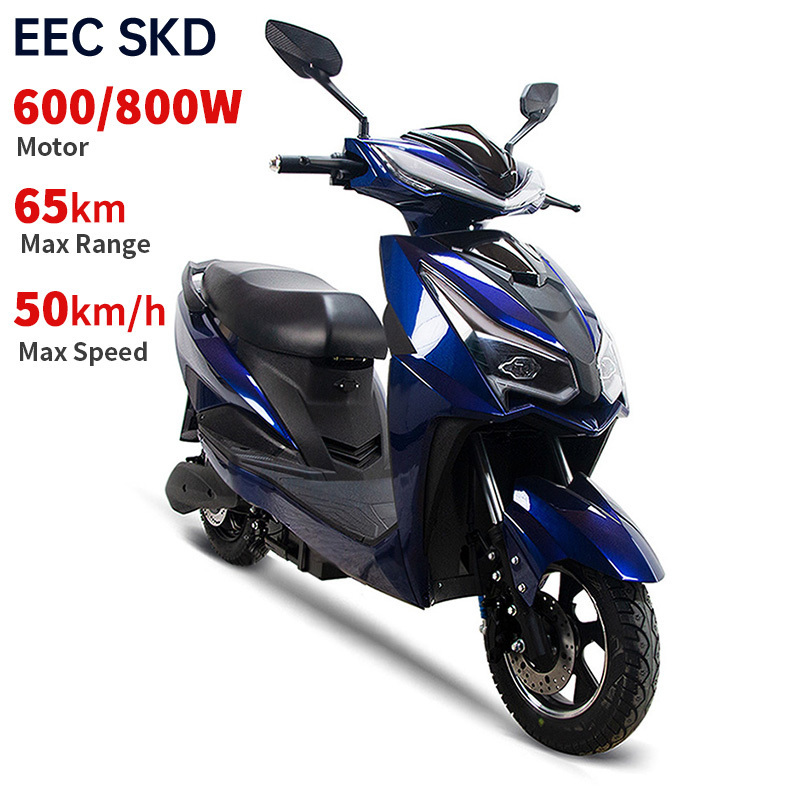 Wholesale electric scooters 600W/800W 40-50km/h speed 45-65km range removable battery electric moped