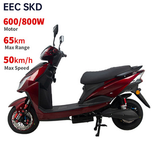 CKD EEC 600W/800W 40-50km/h speed 45-65km range electric moped  import  10inch electric scooters from china