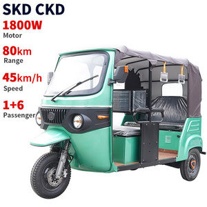 CKD SKD 12inch hot sale electric tricycle 1800W 45km/h speed 80km range electric tricycle manufacturer philippines