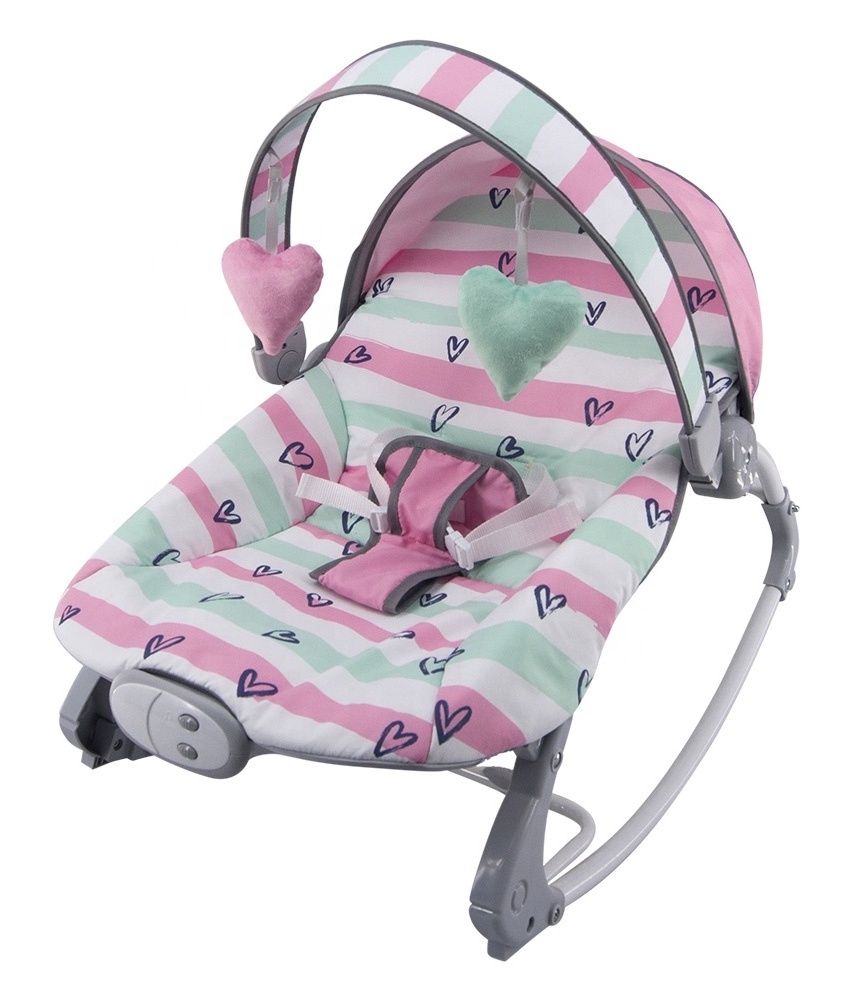 Wholesale Lovely Pattern Super Comfortable Toddler Electric Baby Walkers Musical Baby Rocker Chair