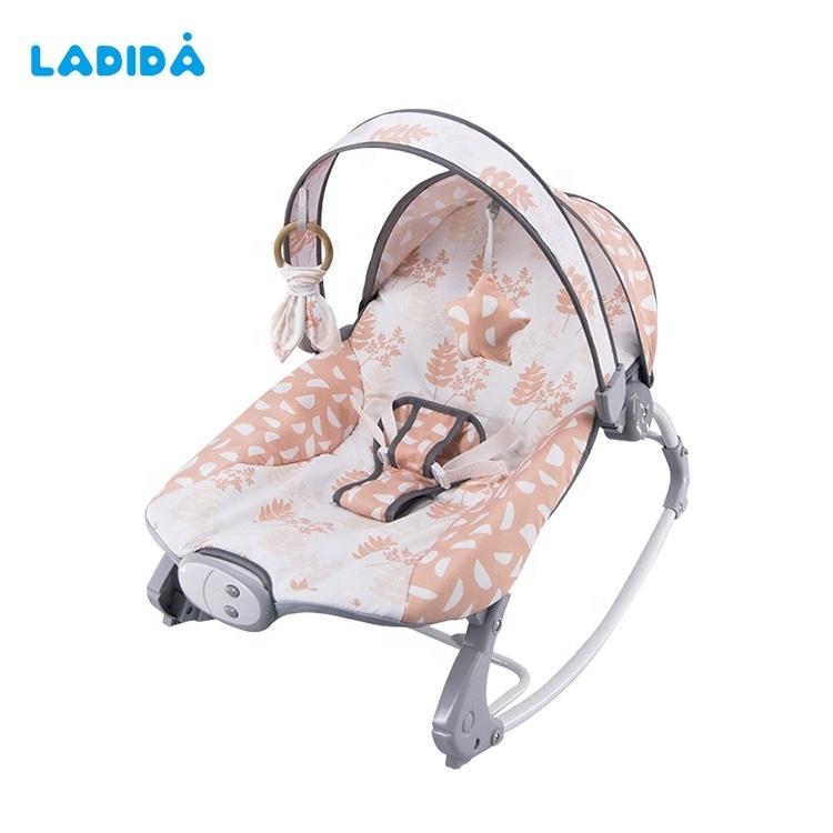 Wholesale Lovely Pattern Super Comfortable Toddler Electric Baby Walkers Musical Baby Rocker Chair