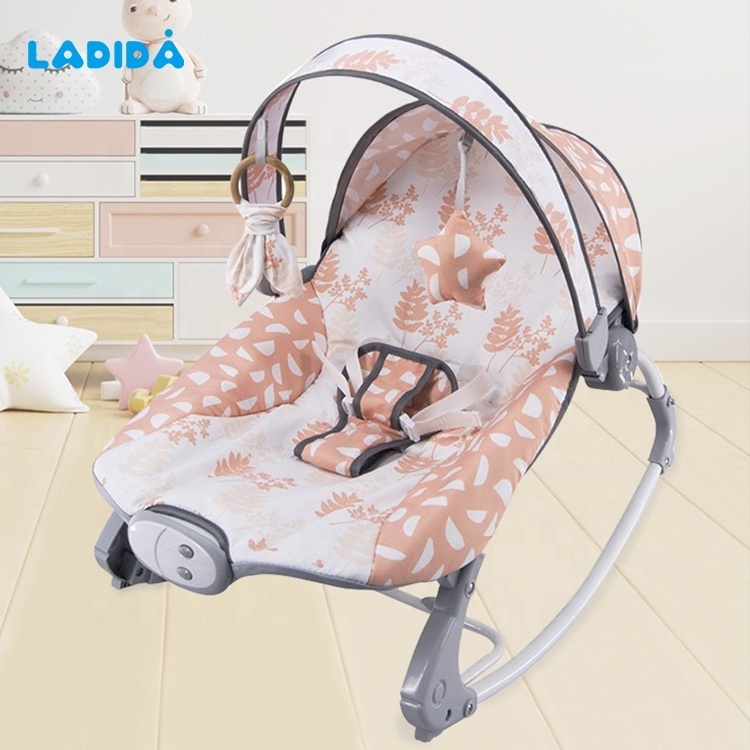 Wholesale Lovely Pattern Super Comfortable Toddler Electric Baby Walkers Musical Baby Rocker Chair